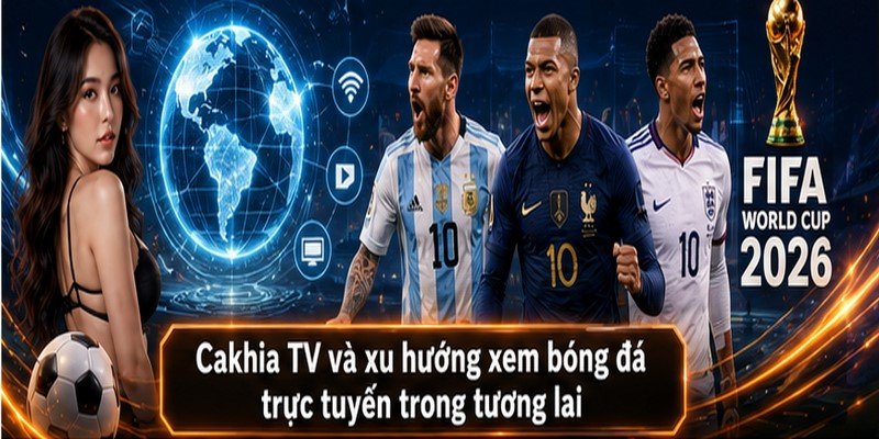 Cakhia TV và xu hướng xem bóng đá trực tuyến trong tương lai