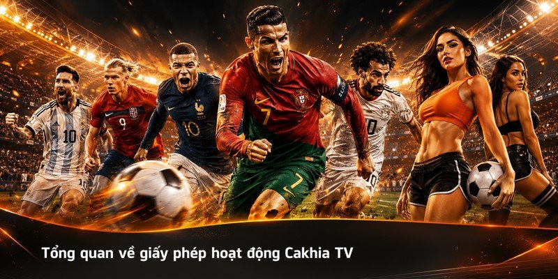 Tổng quan về giấy phép hoạt động Cakhia TV