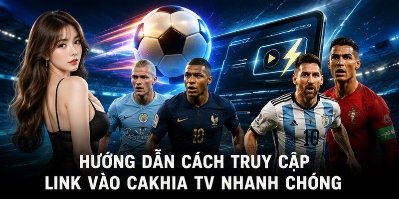 Hướng dẫn cách truy cập link vào Cakhia TV nhanh chóng