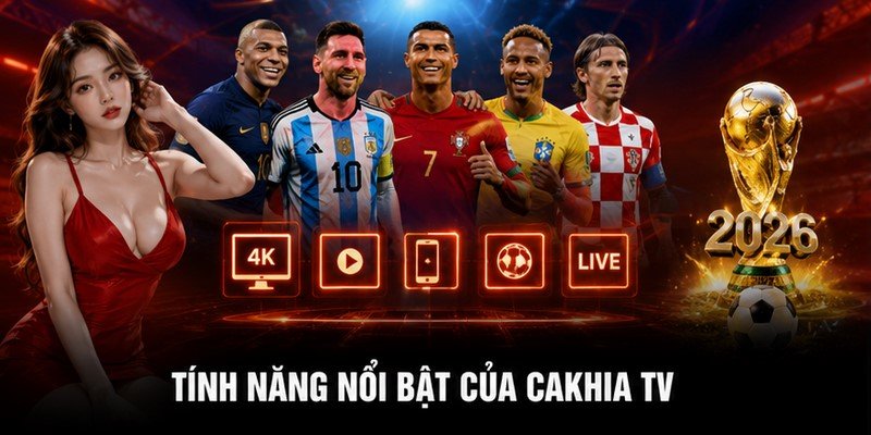 Tính năng nổi bật của Cakhia TV