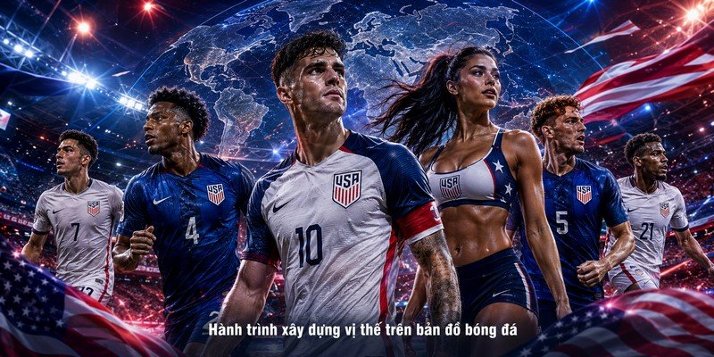 Hành trình xây dựng vị thế trên bản đồ bóng đá