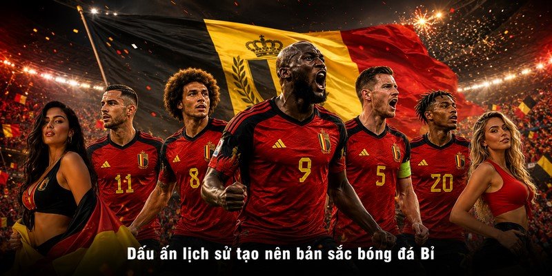 Dấu ấn lịch sử tạo nên bản sắc bóng đá Bỉ