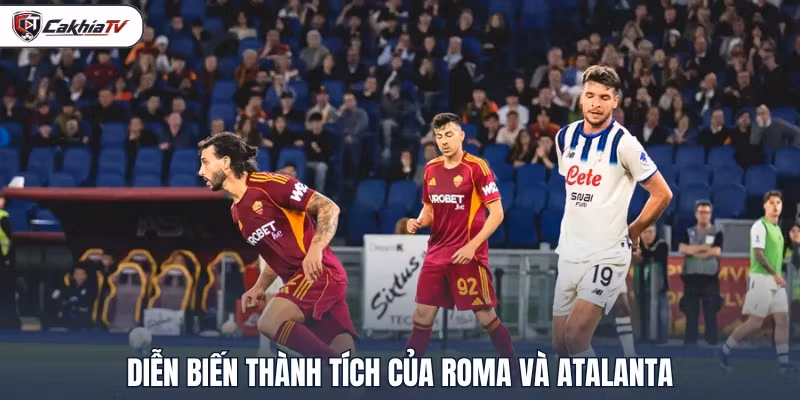 Diễn biến thành tích của Roma và Atalanta